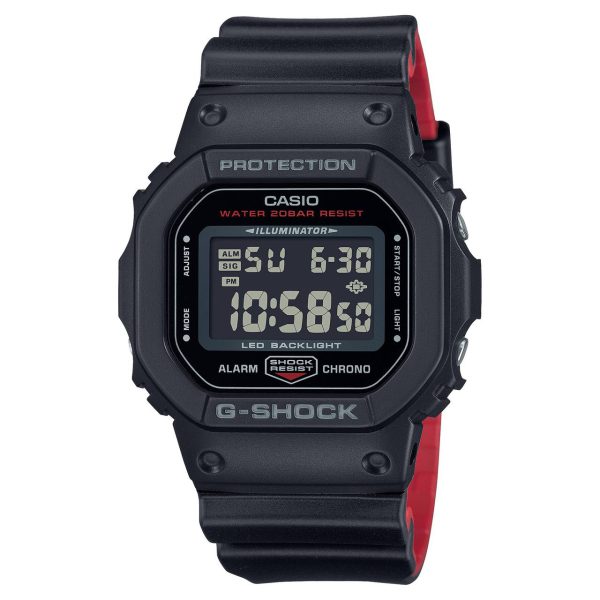 ساعت مچی اسپرت جی شاک کاسیو مدل G-SHOCK DW-5600UHR-1DR