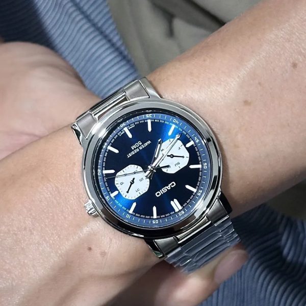 ساعت مچی مردانه کاسیو مدل CASIO MTP-E335D-2E1VDF