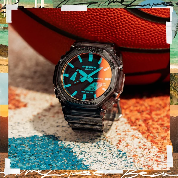 ساعت مچی اسپرت جی شاک کاسیو مدل G-SHOCK GA-2100TLS-8ADR