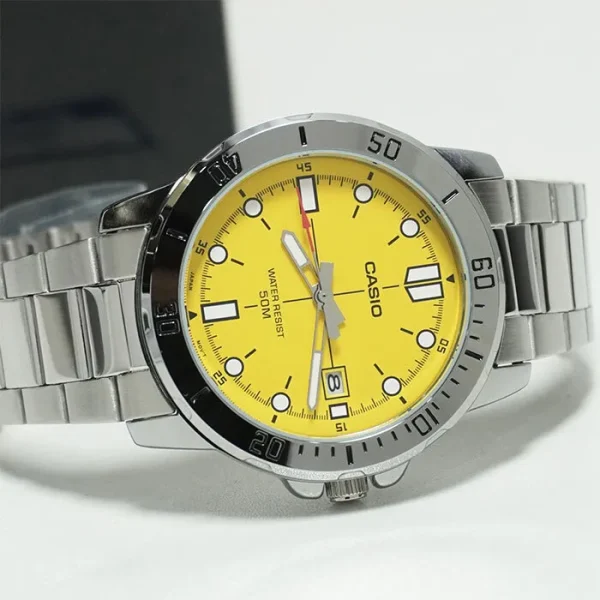 ساعت مچی مردانه کاسیو مدل CASIO MTP-VD01D-9E