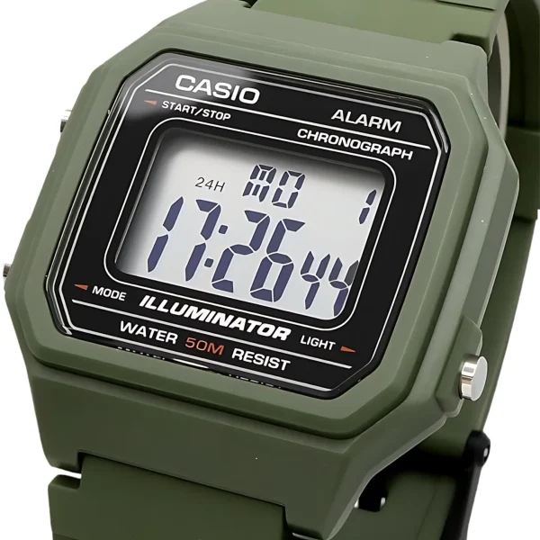 ساعت مچی اسپرت کاسیو مدل CASIO W-217H-3AVDF