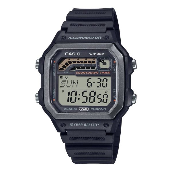 ساعت مچی اسپرت کاسیو مدل CASIO WS-1600H-1AVDF