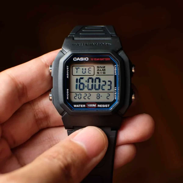 ساعت مچی اسپرت کاسیو مدل CASIO W-800H-1AVDF