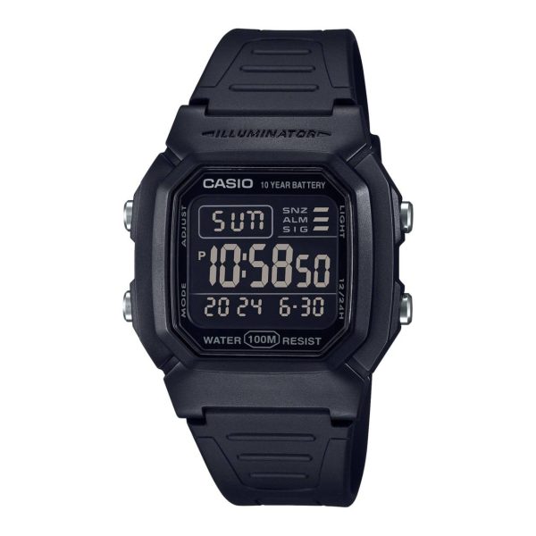 ساعت مچی اسپرت کاسیو مدل CASIO W-800H-1BVDF