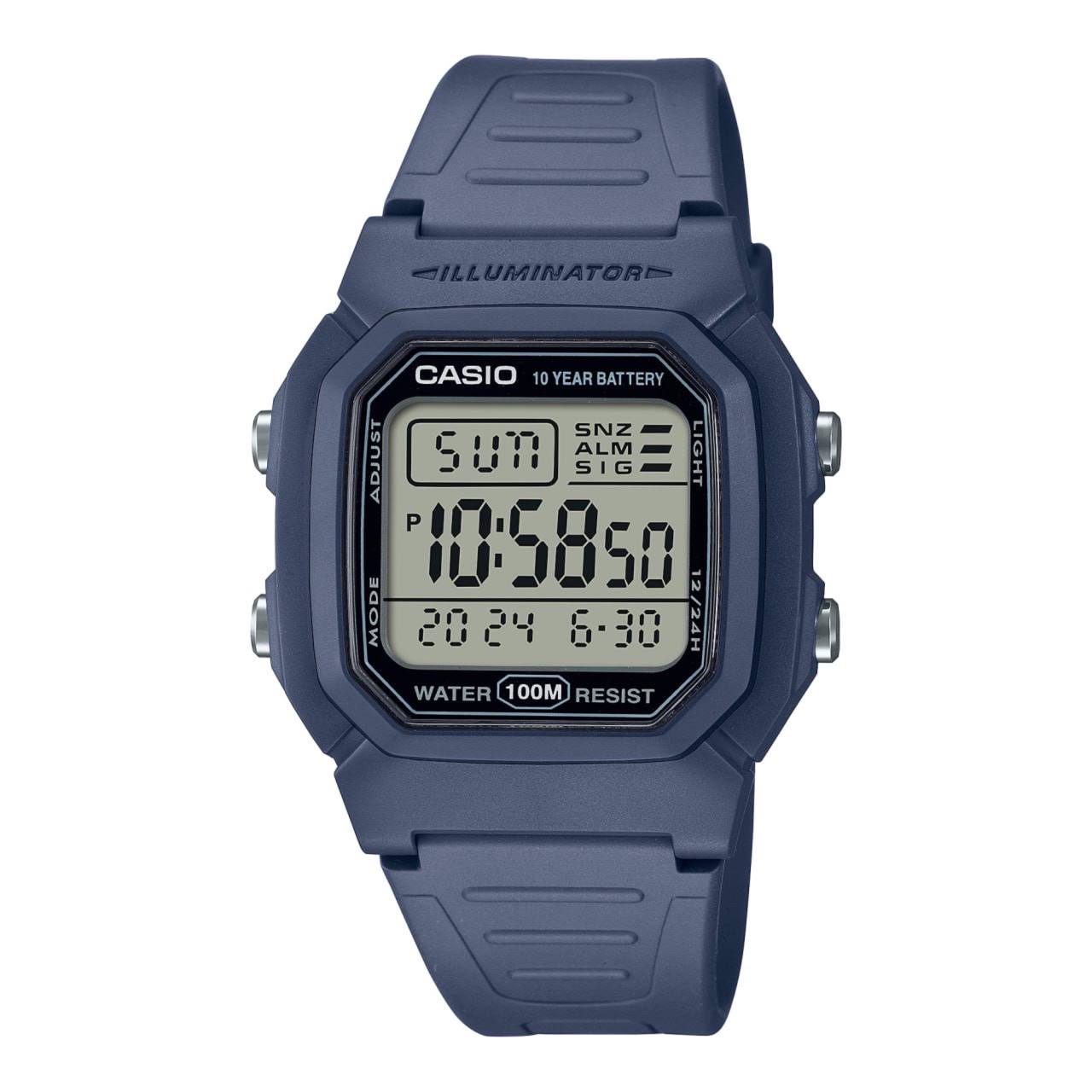 ساعت مچی اسپرت کاسیو مدل CASIO W-800H-2AVDF