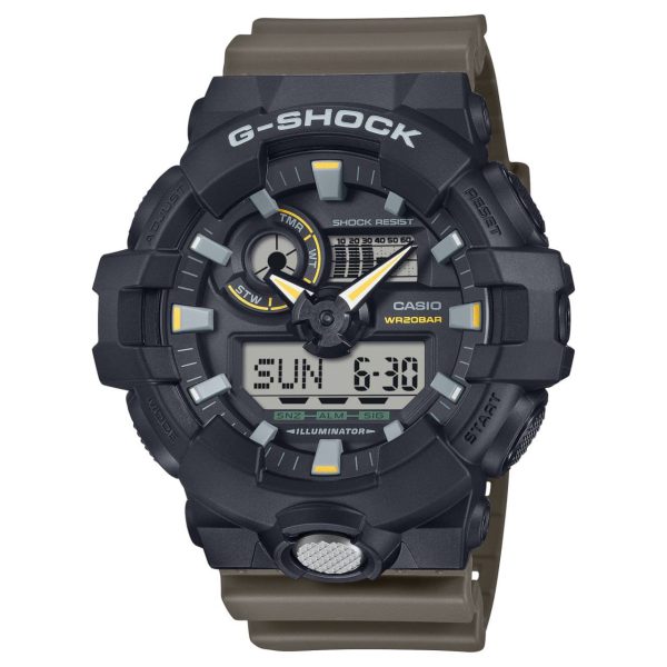 ساعت مچی اسپرت جی شاک کاسیو مدل G-SHOCK GA-710TU-1A3DR