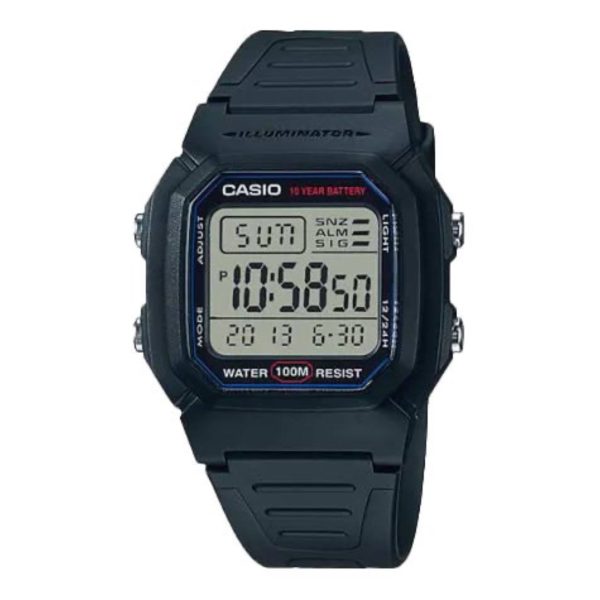 ساعت مچی اسپرت کاسیو مدل CASIO W-800H-1AVDF