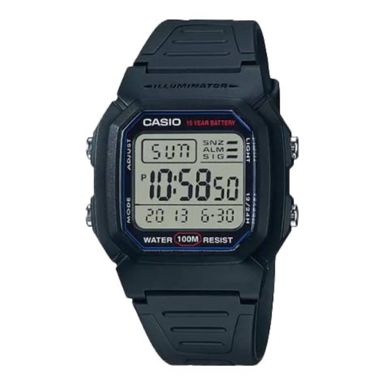 ساعت مچی اسپرت کاسیو مدل CASIO W-800H-1AVDF