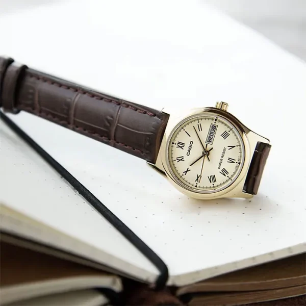 ساعت کاسیو زنانه مدل LTP-V006GL-9BUDF