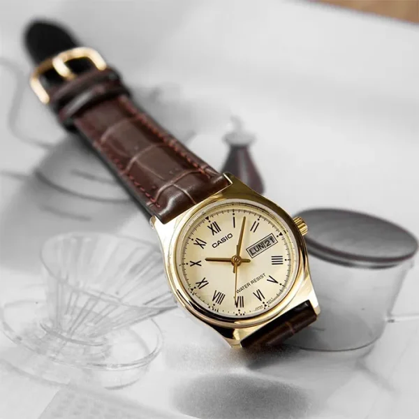 ساعت کاسیو زنانه مدل LTP-V006GL-9BUDF