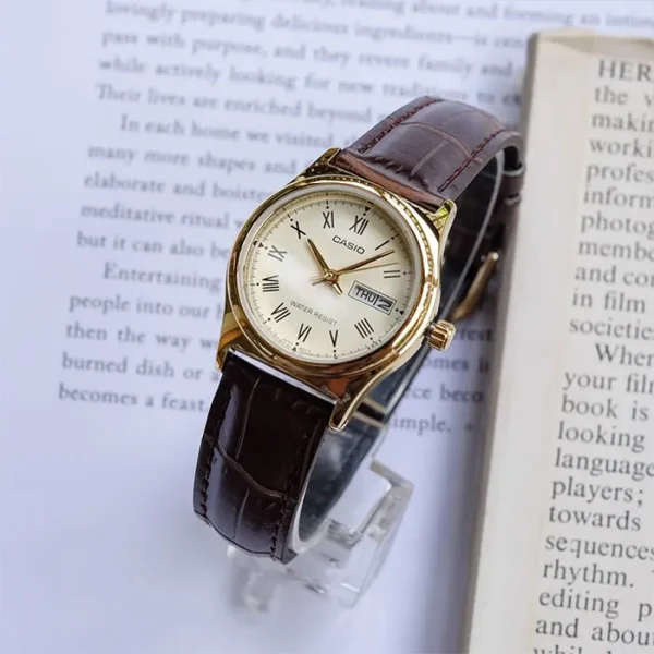 ساعت کاسیو زنانه مدل LTP-V006GL-9BUDF