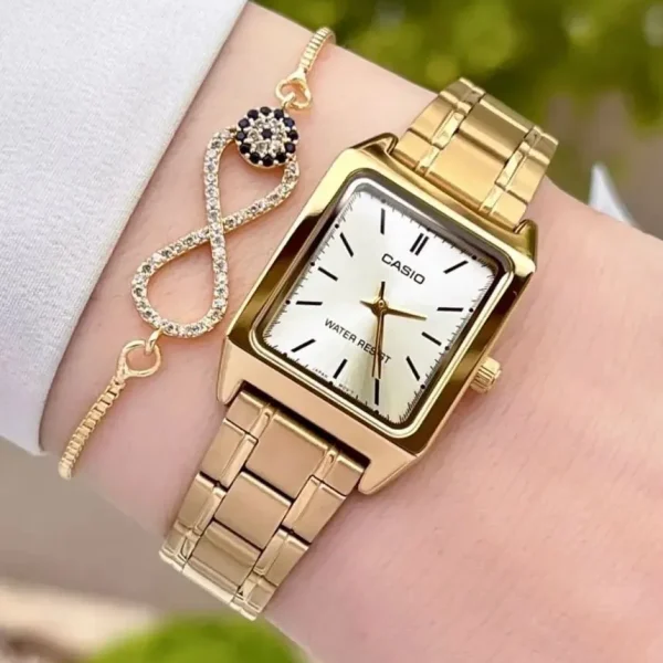 ساعت کاسیو زنانه مدل LTP-V007G-9EUDF