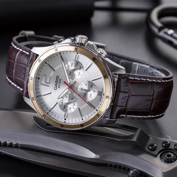 ساعت کاسیو مردانه مدل MTP-1374L-7AVDF