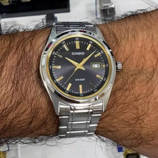 ساعت کاسیو مردانه مدل MTP-B180D-1A2VDF