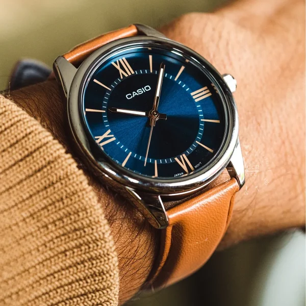 ساعت کاسیو مردانه مدل MTP-V005L-2B5