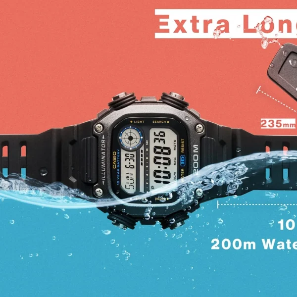 ساعت اسپرت کاسیو مدل DW-291HX-1A