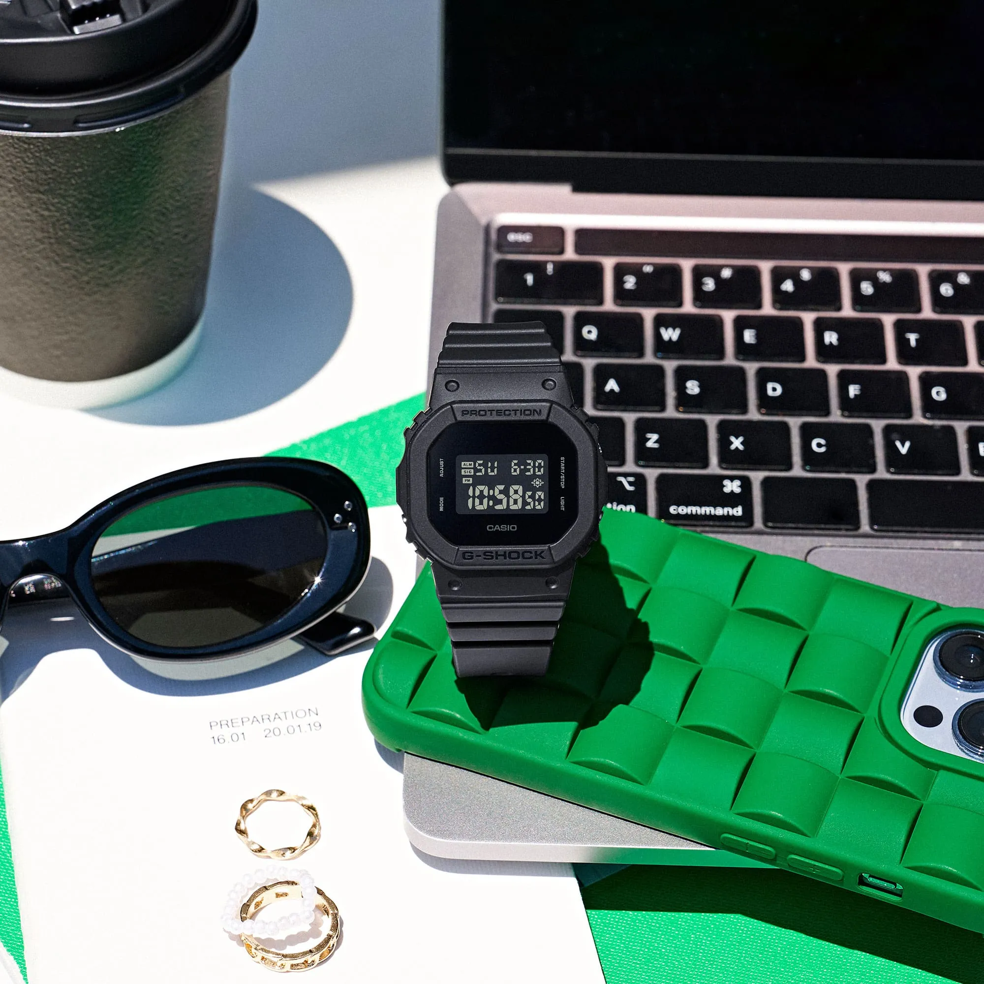 ساعت کاسیو جی شاک مدل GMD-S5610BB-1D