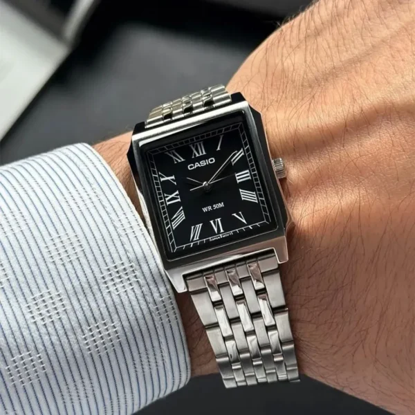 ساعت کاسیو مردانه مدل MTP-B190D-1B